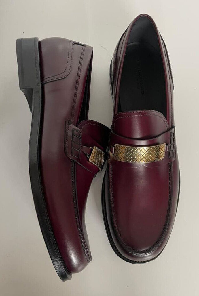 NIB $ 1150 Bottega Veneta Herren-Lederschuhe Barolo 10,5 US (43,5 Eu) 522184 IT 