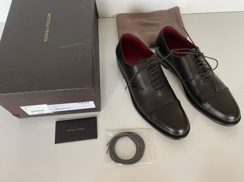 NIB $990 Bottega Veneta Men's Leather Shoes Espresso 9 US (42 Euro) 548109 IT