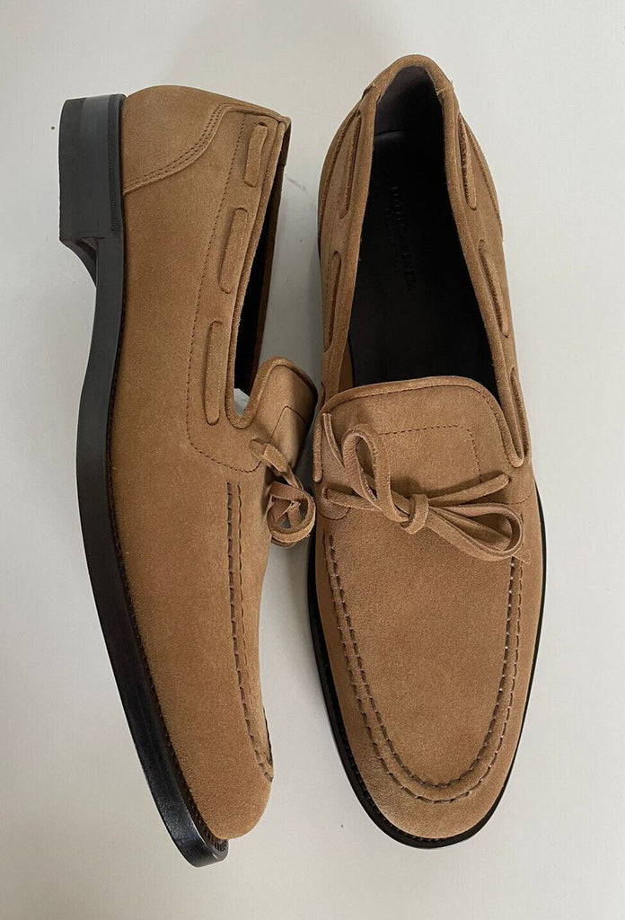 NIB 870 $ Bottega Veneta Herren-Wildlederschuhe Camel 10,5 US (43,5 Euro) 522283 IT 