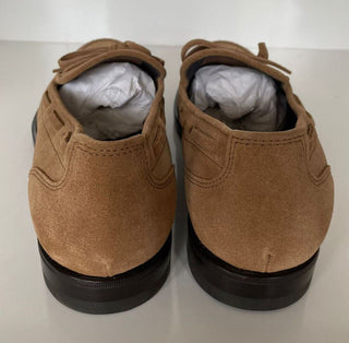 NIB 870 $ Bottega Veneta Herren-Wildlederschuhe Camel 10,5 US (43,5 Euro) 522283 IT 