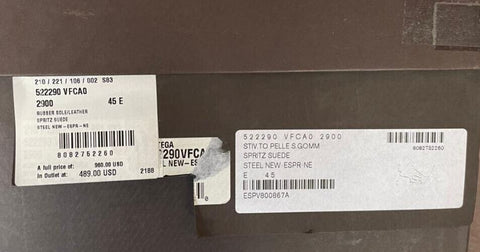 NIB $960 Bottega Veneta Suede Brown Ankle Boots 12 US (45 Euro) 522290 Italy