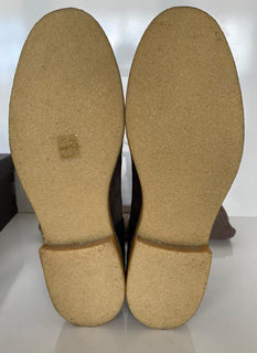NIB $960 Bottega Veneta Wildleder Braune Stiefeletten 12 US (45 Euro) 522290 Italien 
