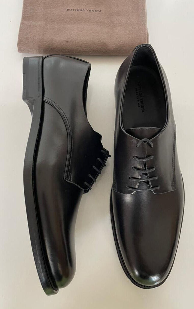 NIB 920 $ Bottega Veneta Herren-Lederschuhe in Schwarz 12 US (45 Euro) 496890 Italien 