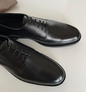 NIB 920 $ Bottega Veneta Herren-Lederschuhe in Schwarz 12 US (45 Euro) 496890 Italien 