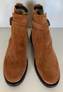 NIB $ 1150 Bottega Veneta Wildleder Braune warme Stiefeletten 8 US (41 Euro) 496898 IT 