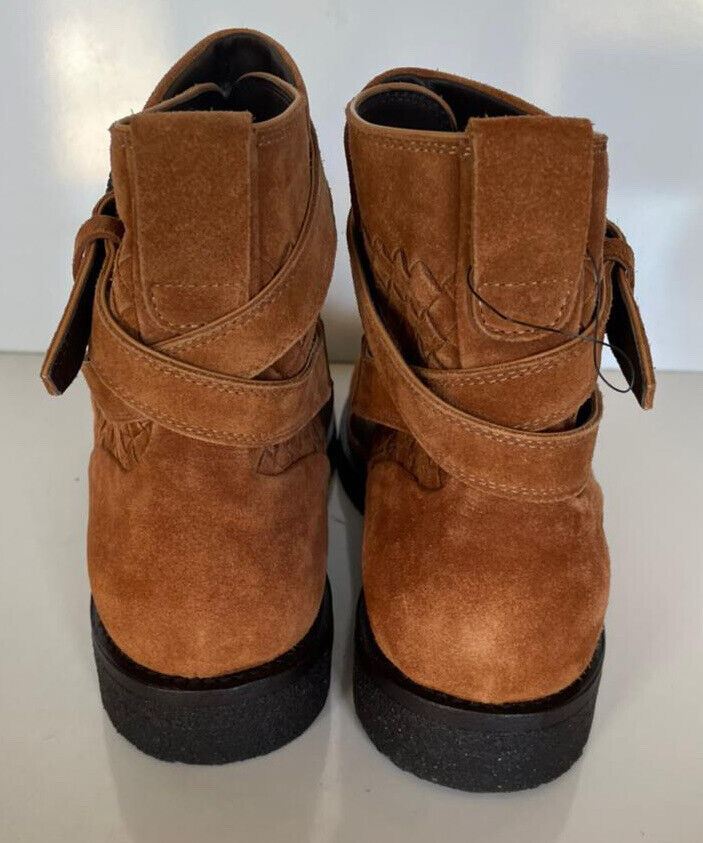 NIB $1150 Bottega Veneta Suede Brown Warm Ankle Boots 8 US (41 Euro) 496898 IT