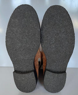 NIB $ 1150 Bottega Veneta Wildleder Braune warme Stiefeletten 8 US (41 Euro) 496898 IT 
