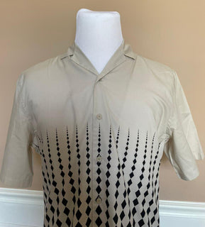 NWT 750 $ Bottega Veneta Poloshirt Mist-Black 42 US (52 Euro) 526094 Italien 