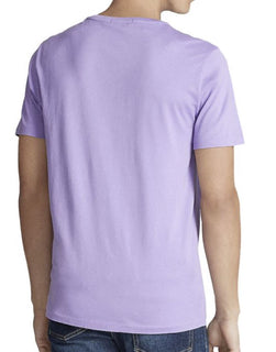 Neu mit Etikett: 195 $ Ralph Lauren Purple Label Jersey-T-Shirt mit Tasche L Hergestellt in Italien