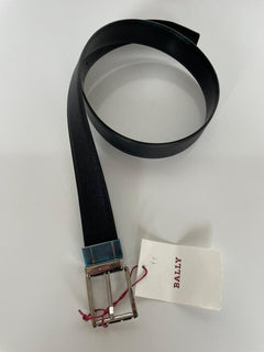 NIB 295 $ Bally Herren-Astor-Wendegürtel aus doppelseitigem Leder, 31"-35" 