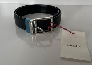 NIB 295 $ Bally Herren-Astor-Wendegürtel aus doppelseitigem Leder, 31"-35" 