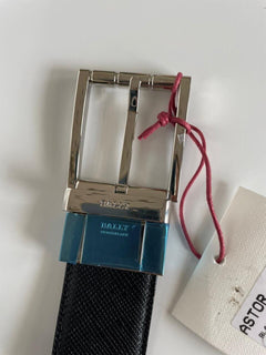 NIB 295 $ Bally Herren-Astor-Wendegürtel aus doppelseitigem Leder, 31"-35" 