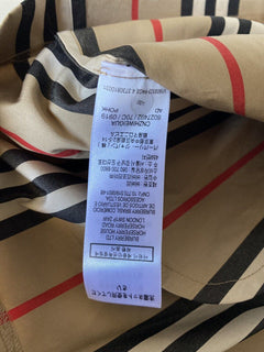 Neu mit Etikett: 270 $ Burberry Baby-Mädchen-Astrid-Streifenkleid, 18 Monate