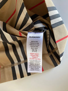 Neu mit Etikett: 270 $ Burberry Baby-Mädchen-Astrid-Streifenkleid, 18 Monate