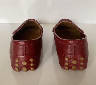 Gucci Herren Horsebit Leder Driver Loafers Schuhe Rot 9,5 US (9 Gucci) 109063 