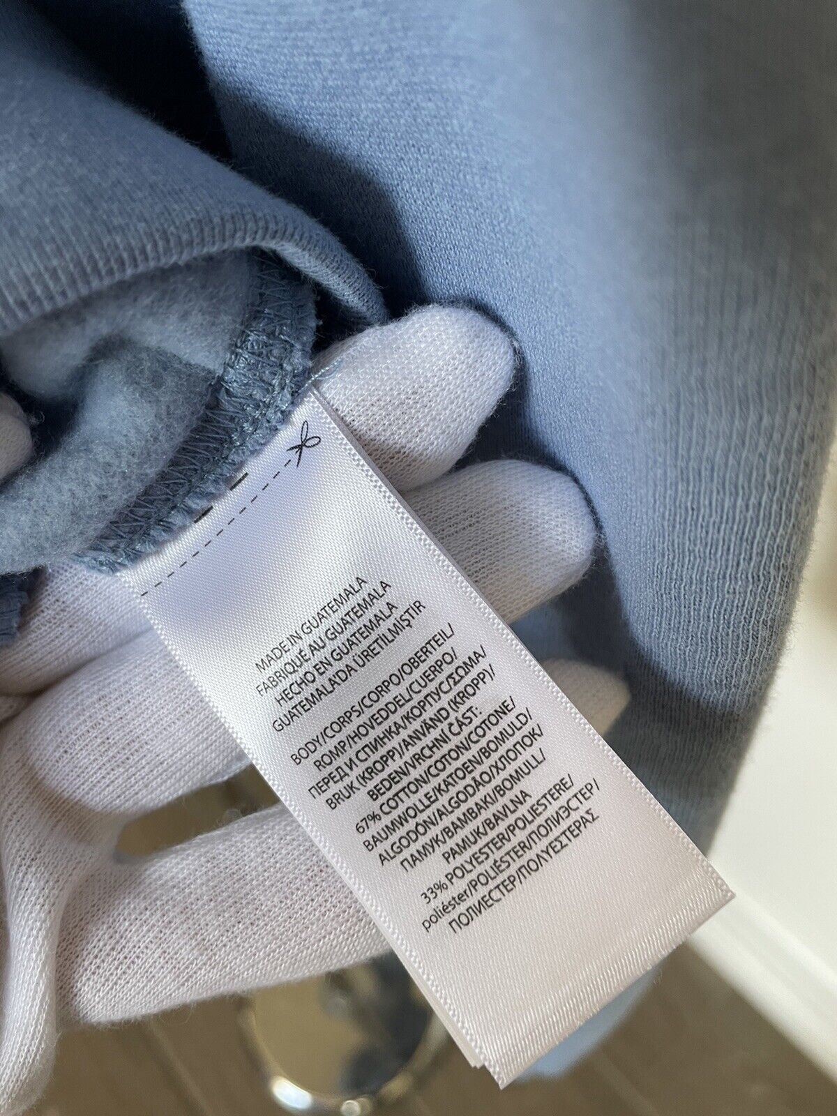New $188 Polo Ralph Lauren Long Sleeve Bear Sweater with Hoodie Blue XLT/TGL