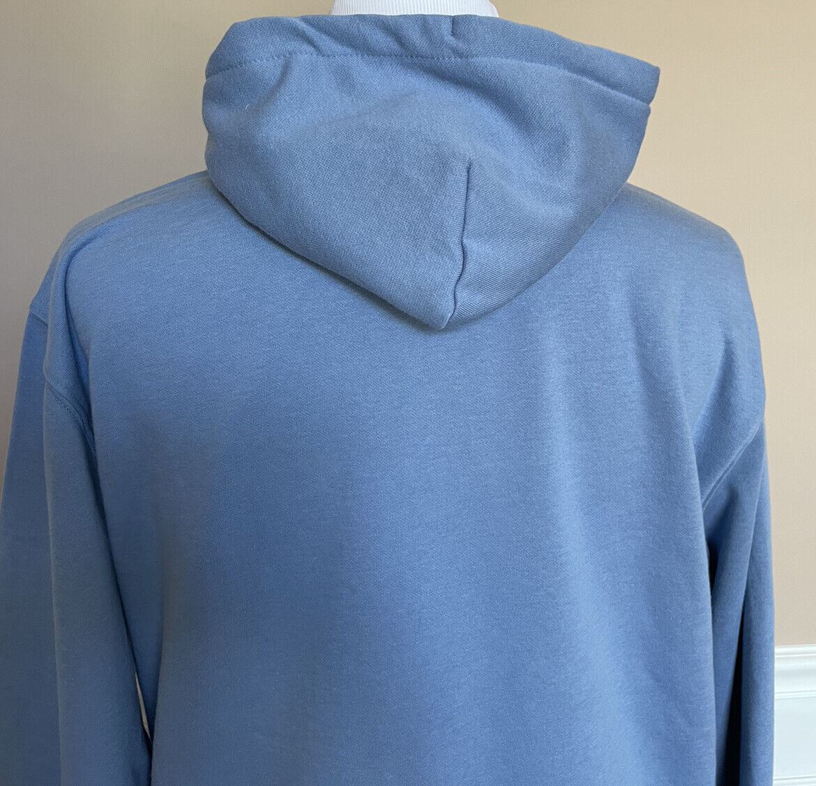 New $188 Polo Ralph Lauren Long Sleeve Bear Sweater with Hoodie Blue 2XLT/2TGL