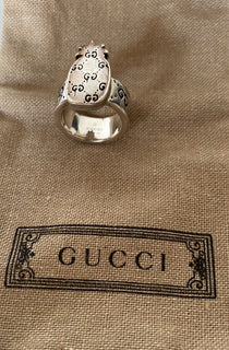 Новое кольцо GUCCI GG Pineapple из стерлингового серебра 925 пробы, размер 13 (16,8 мм) 476829 