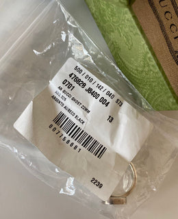 Новое кольцо GUCCI GG Pineapple из стерлингового серебра 925 пробы, размер 13 (16,8 мм) 476829 
