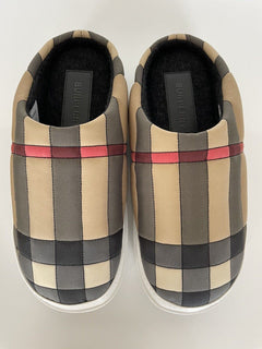 NIB Burberry Damen Archive Beige Mule Sneakers 8 US (38 Euro) 8046987 Italien 