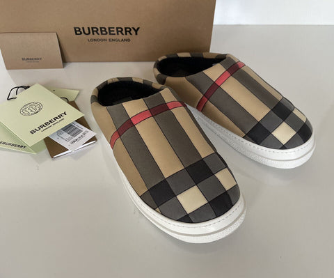 NIB Burberry Women's Archive Beige Mule Sneakers 9 US (39 Euro) 8046987 Italy