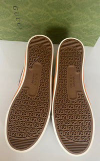 NIB Gucci Herren GG Supreme Donald Duck Sneakers 10,5 US (Gucci 10) Italien 647951 