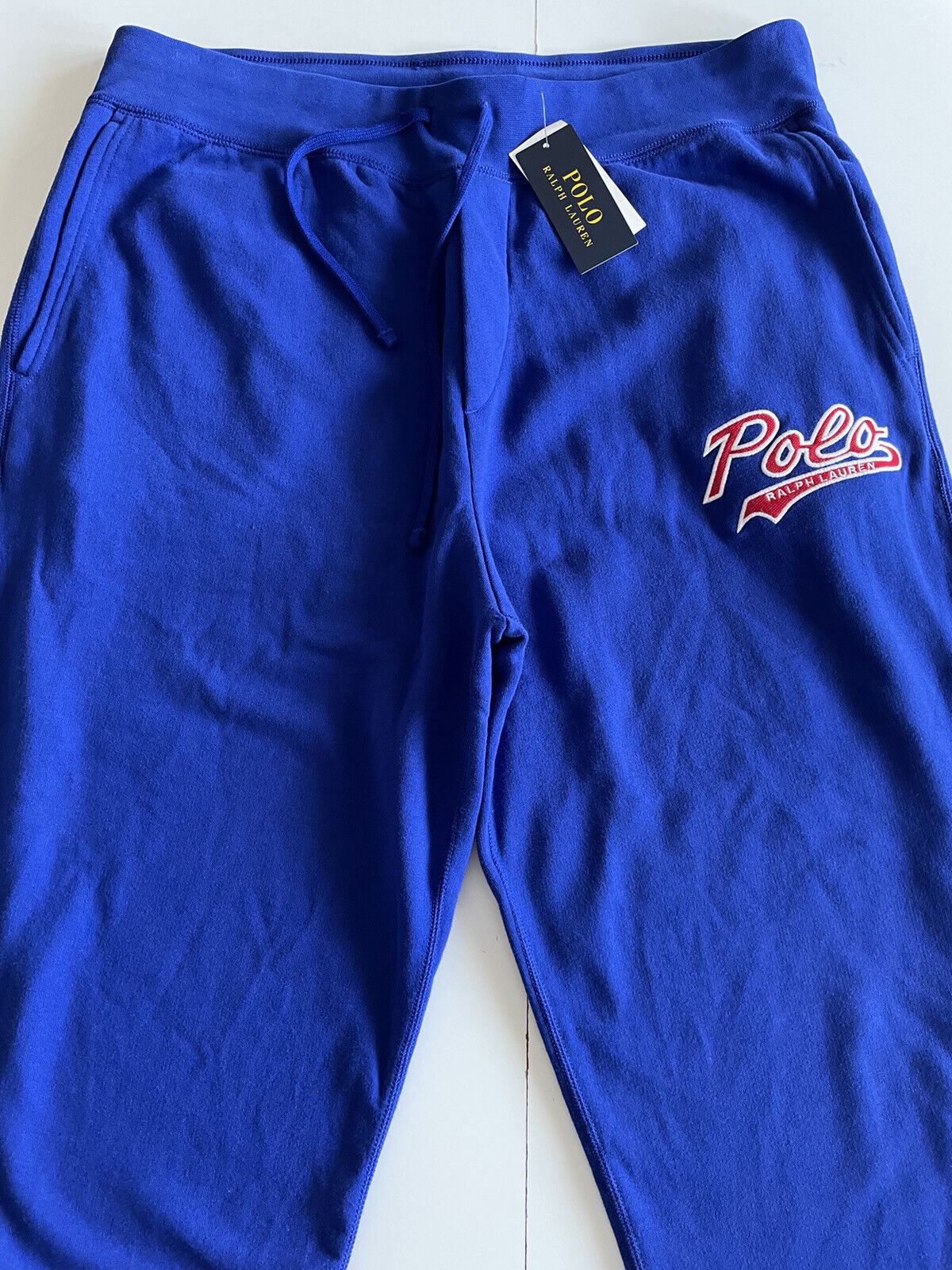 NWT $125 Polo Ralph Lauren Men's Polo Logo Blue Casual Pants 2XLT/2TG