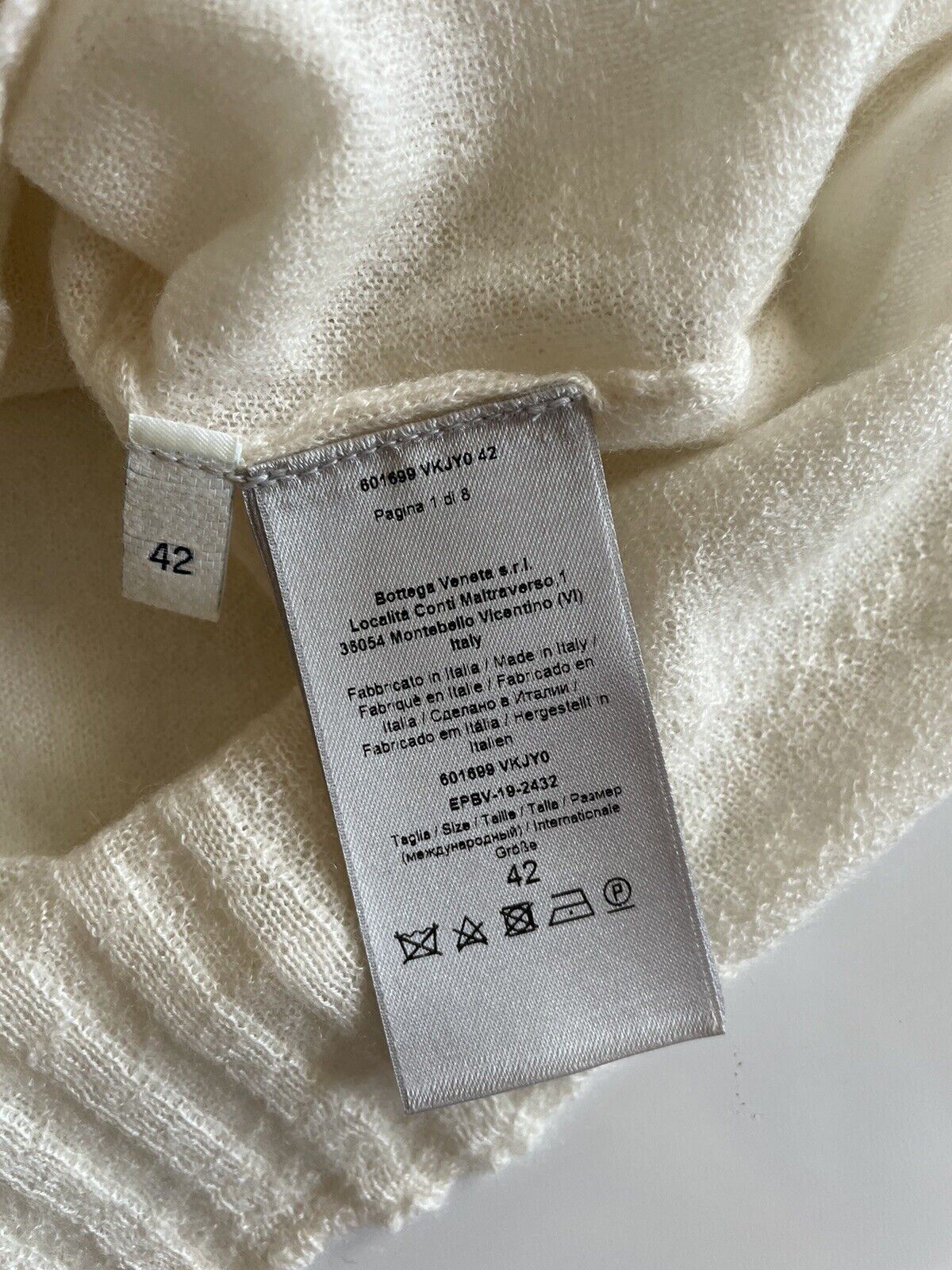 NWT $1150 Bottega Veneta Women's Cashmere Tan Sweater 3 US (42 Bottega) 601699