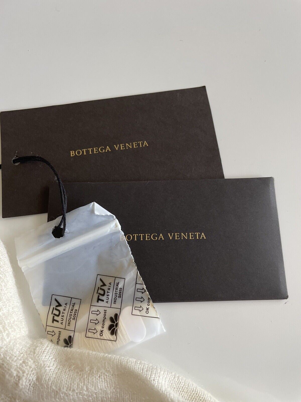 Neu mit Etikett: 1.150 $ Bottega Veneta Damen-Kaschmirpullover in Hellbraun 3 US (42 Bottega) 601699
