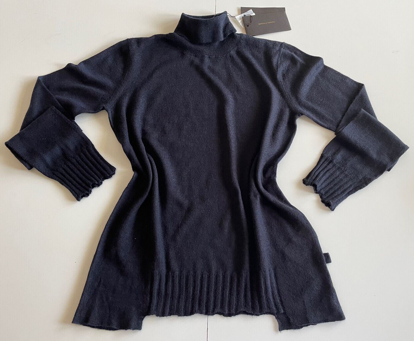 СЗТ 1150 долларов США Bottega Veneta Женский кашемировый синий свитер 3 США (42 Bottega) 601699