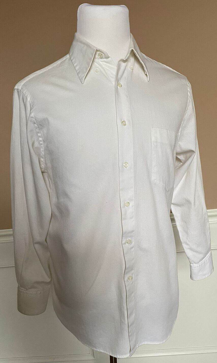 Hugo Boss Mens White Dress Shirt Medium