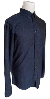 Hugo Boss Orange Men's Slim Fit Button-down Dress Shirt XL