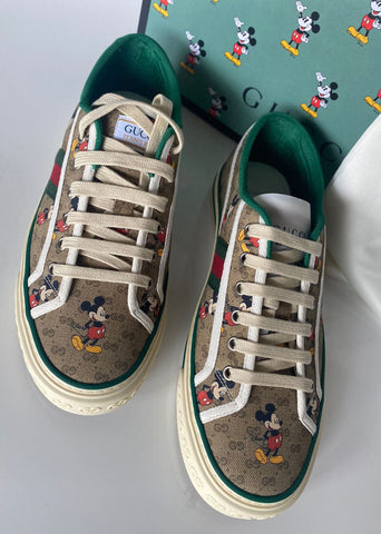 NIB Gucci Men’s Mickey Mouse Sneakers 10.5 US (Gucci 10) Made in Italy 606111