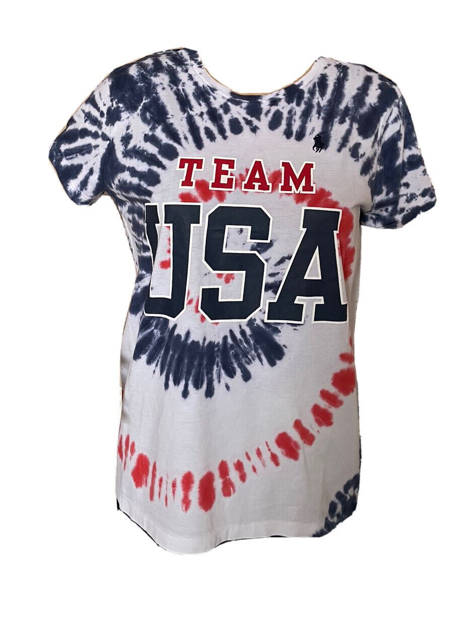 NWT Polo Ralph Lauren Multicolor Short Sleeve Team USA T-Shirt Large