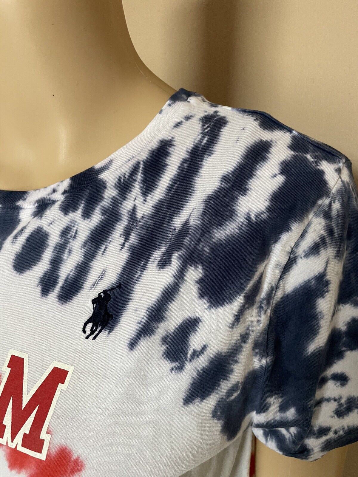 Многоцветная футболка сборной США с короткими рукавами NWT Polo Ralph Lauren, большая