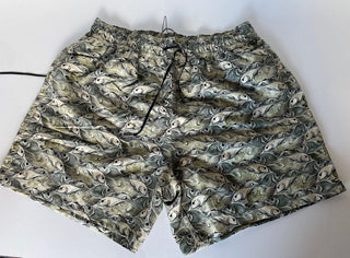 Neu mit Etikett: 550 $ Bottega Veneta Herren-Boxershorts in Fischgrün, Größe L, 560949