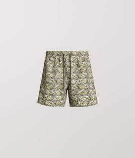 Neu mit Etikett: 550 $ Bottega Veneta Herren-Boxershorts in Fischgrün, Größe L, 560949
