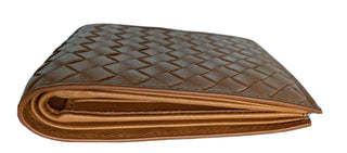 NWT Bottega Veneta Intrecciato Leder Clay Bi-Fold Wallet 196207 Italien 