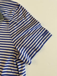 NWT 195 долларов США Ralph Lauren Purple Label Copen Трикотажная футболка в синюю полоску 2XL 
