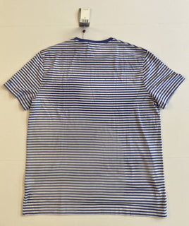 NWT 195 долларов США Ralph Lauren Purple Label Copen Трикотажная футболка в синюю полоску 2XL 