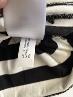 Neu mit Etikett: 250 $ Ralph Lauren Purple Label Schwarz gestreiftes Jersey-Langarm-T-Shirt 2XL 