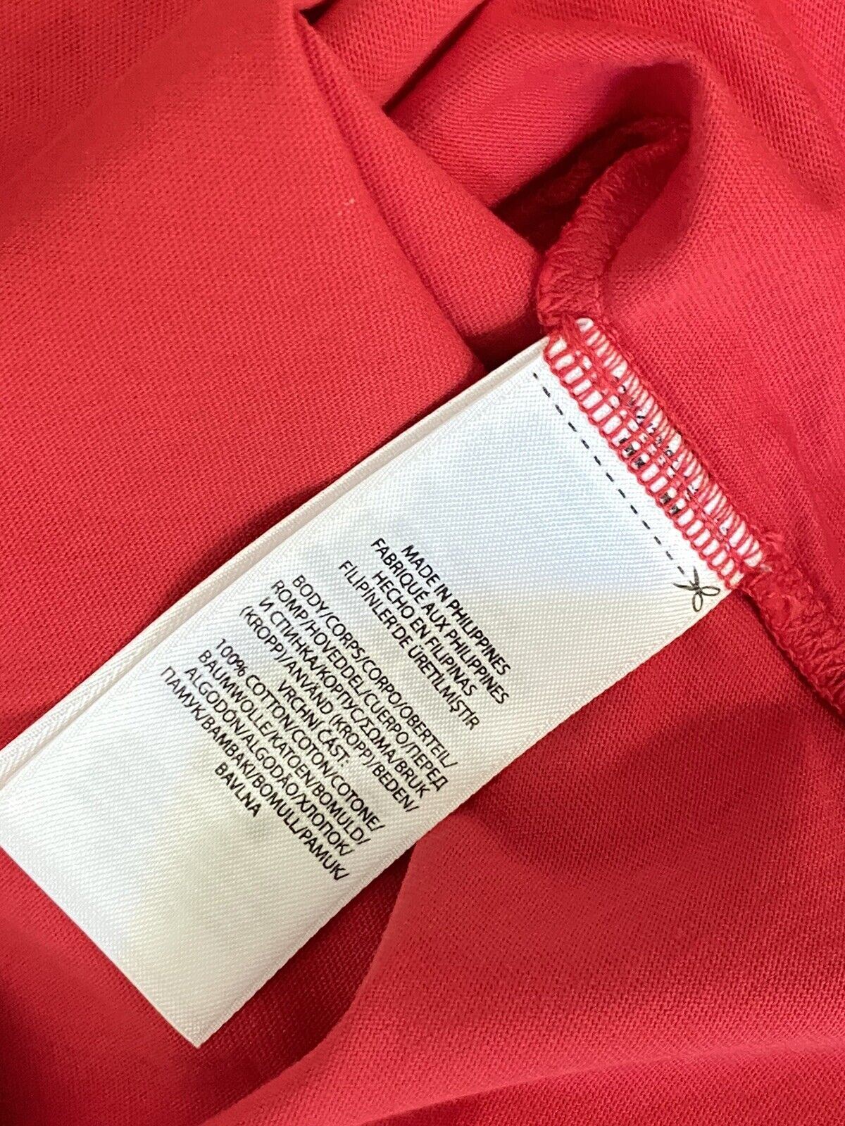 Neu mit Etikett: Polo Ralph Lauren Kurzarm-T-Shirt mit Signature-Logo, Rot, 2XL 