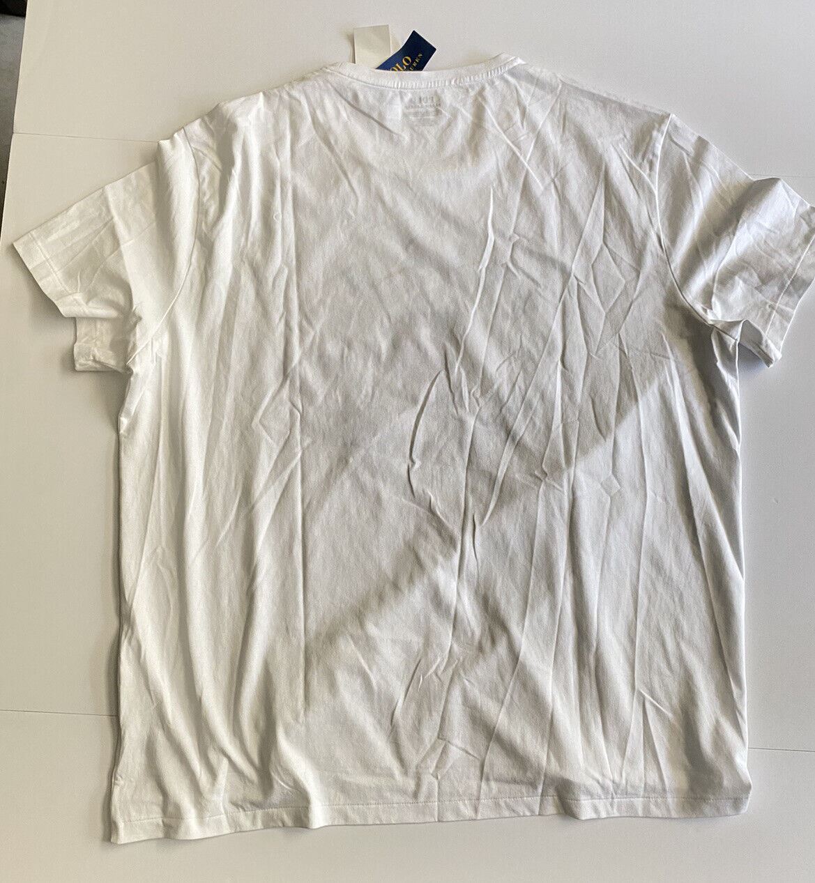 Neu mit Etikett Polo Ralph Lauren T-Shirt Weiß 2XL/2TG