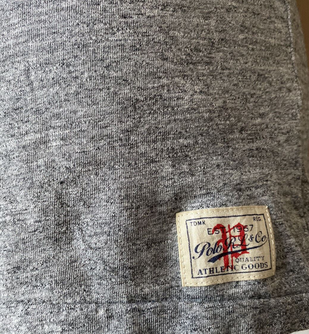 NWT $69.50 Polo Ralph Lauren Gray Athletic Soft Cotton Logo T-Shirt Large