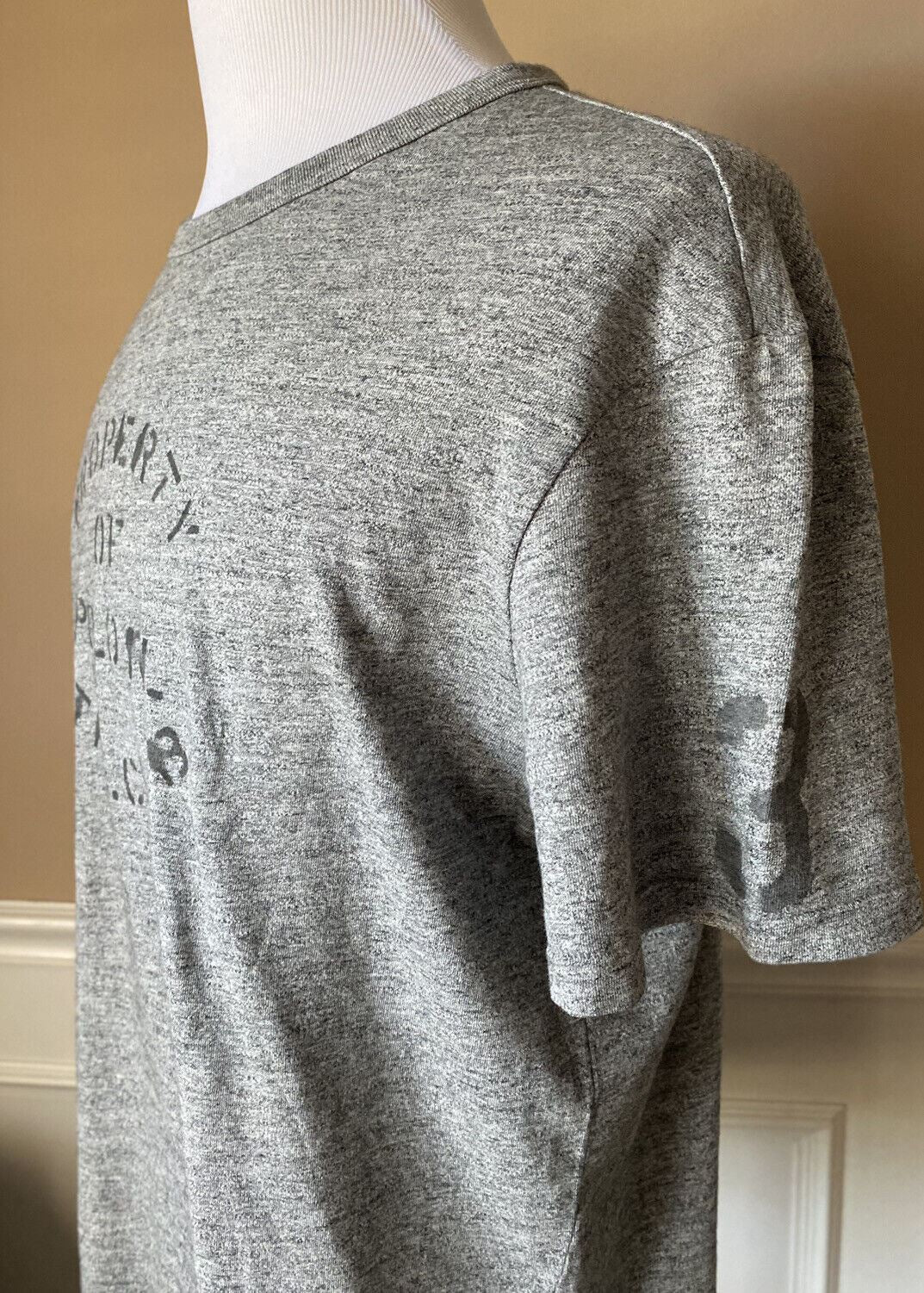 NWT $69.50 Polo Ralph Lauren Gray Athletic Soft Cotton Logo T-Shirt Large