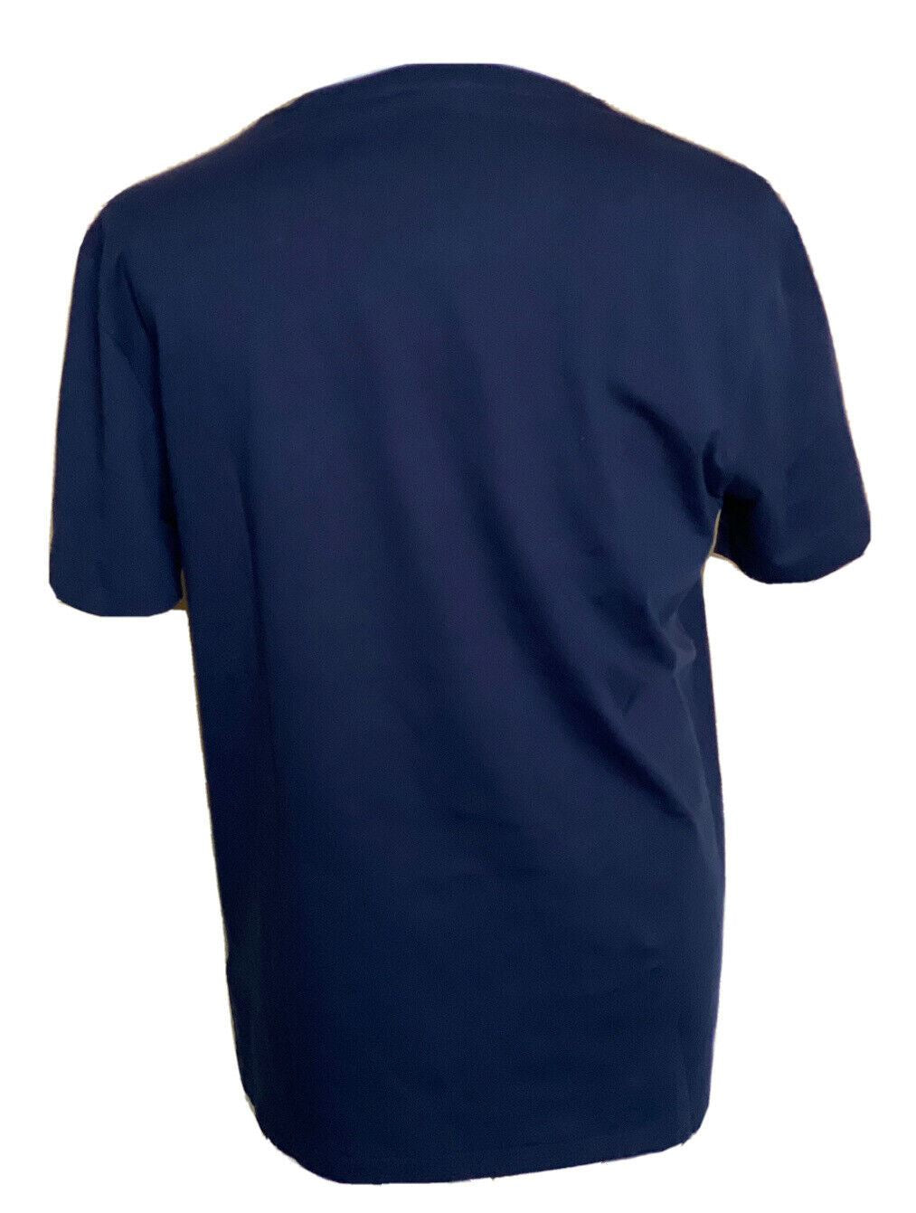 Neu mit Etikett: Polo Ralph Lauren NY P-Wing Kurzarm-Logo-T-Shirt, Blau, Größe L 