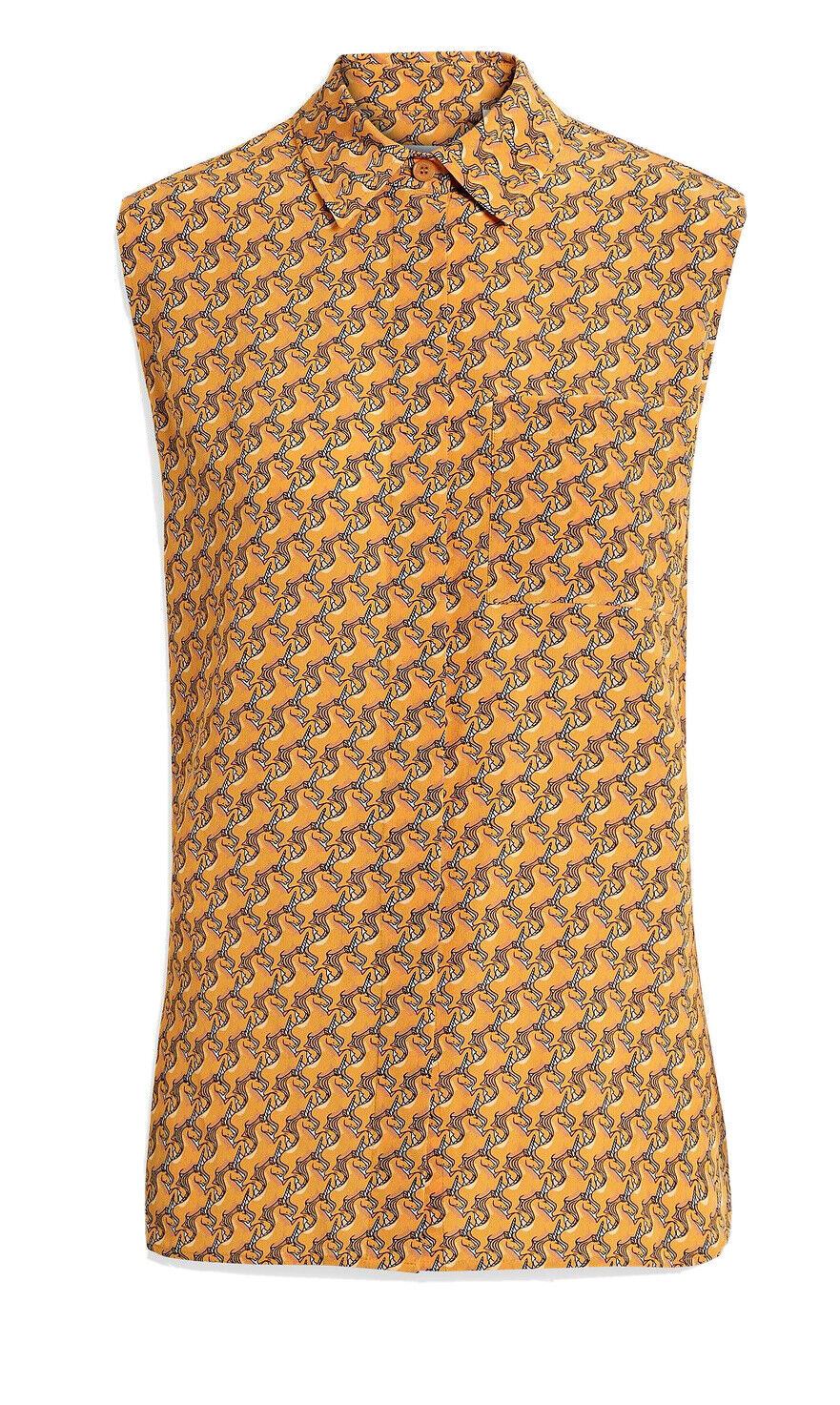 Женская рубашка на пуговицах яркого дынного цвета, NWT, 890 долларов США, Burberry, 6, США (8, Великобритания), 80324481