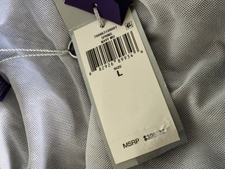 Neu mit Etikett: 395 $ Polo Ralph Lauren Purple Label Herren-Badeshorts in Marineblau, Größe L, Portugal