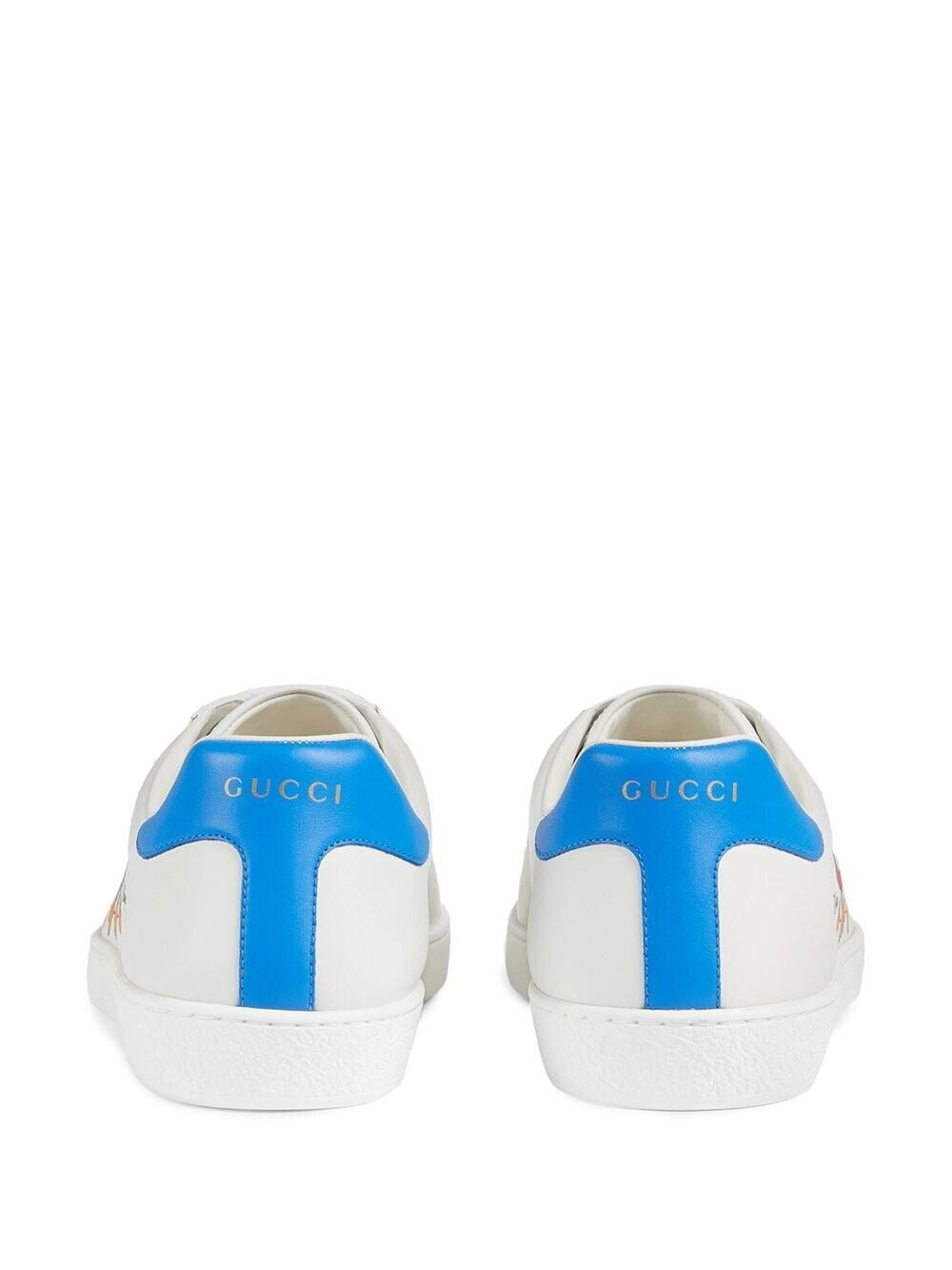 NIB Gucci Ace Duck Damen Disney White Sneakers 9 US (39 Euro) IT 649400 IT 