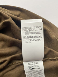 NWT 500 $ Versace Medusa Logo Khaki Jersey T-Shirt 5XL (passt 4XL) A230901 Italien